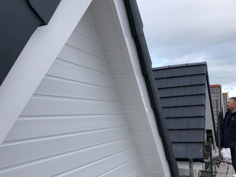New roofline and guttering work